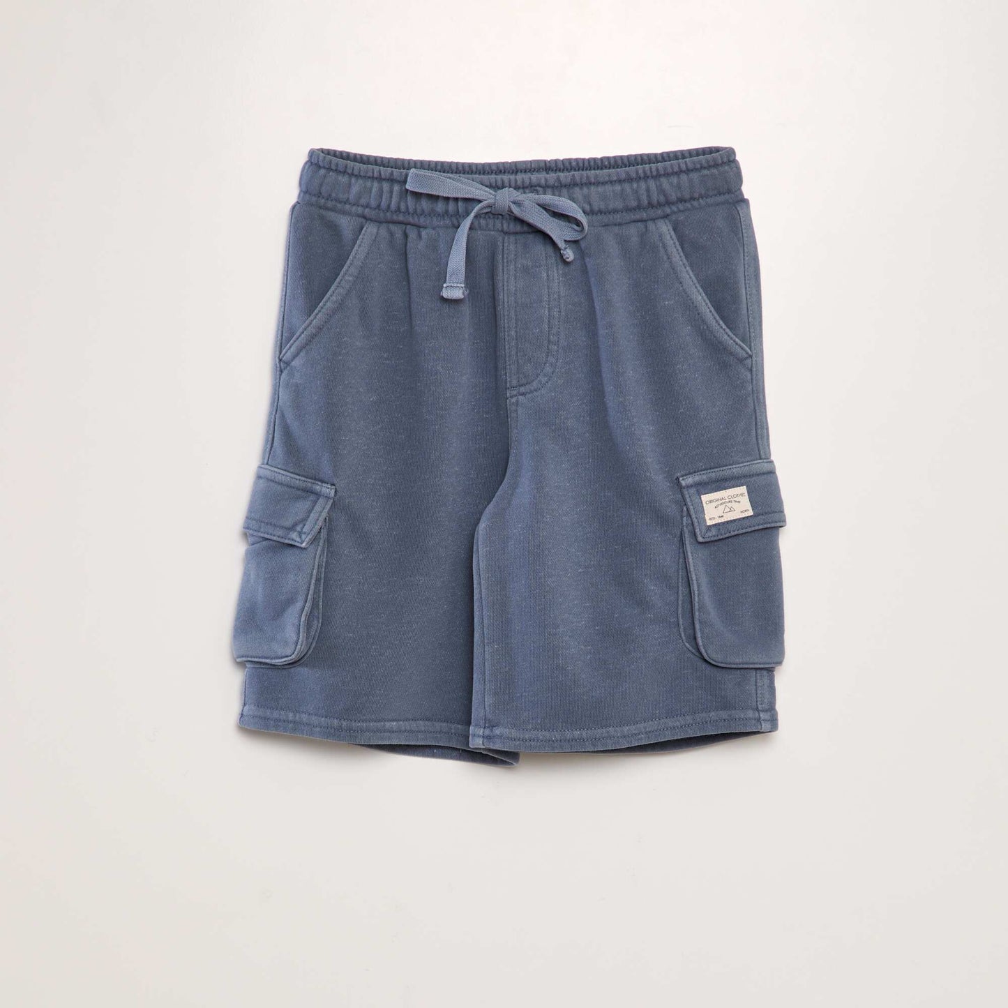 Bermuda shorts with side pockets BLUE