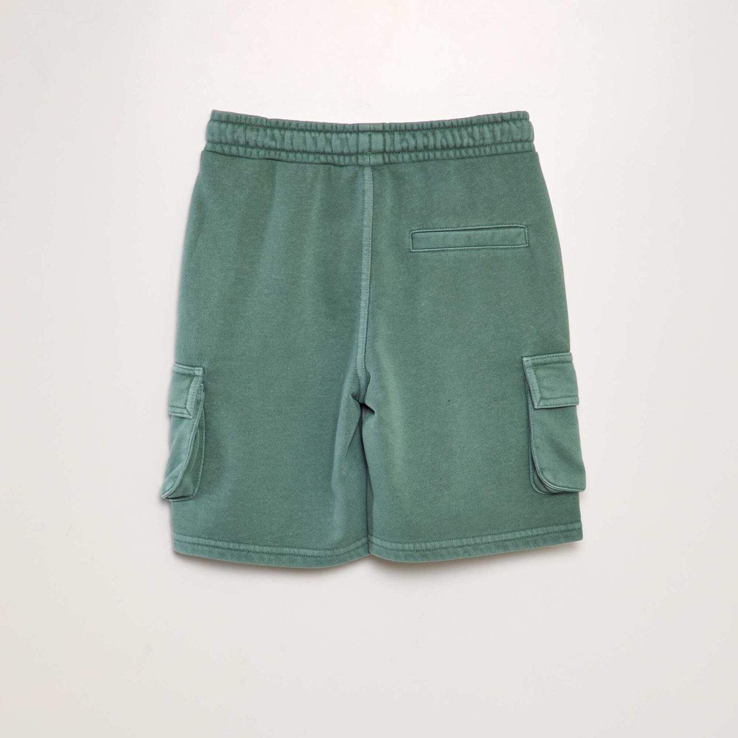 Bermuda shorts with side pockets GREEN