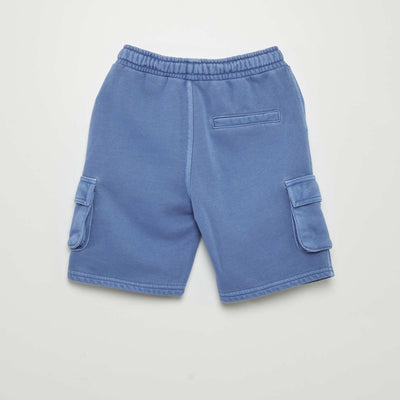 Bermuda shorts with side pockets BLUE