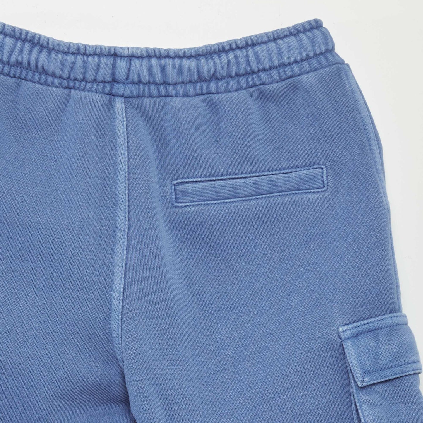 Bermuda shorts with side pockets BLUE