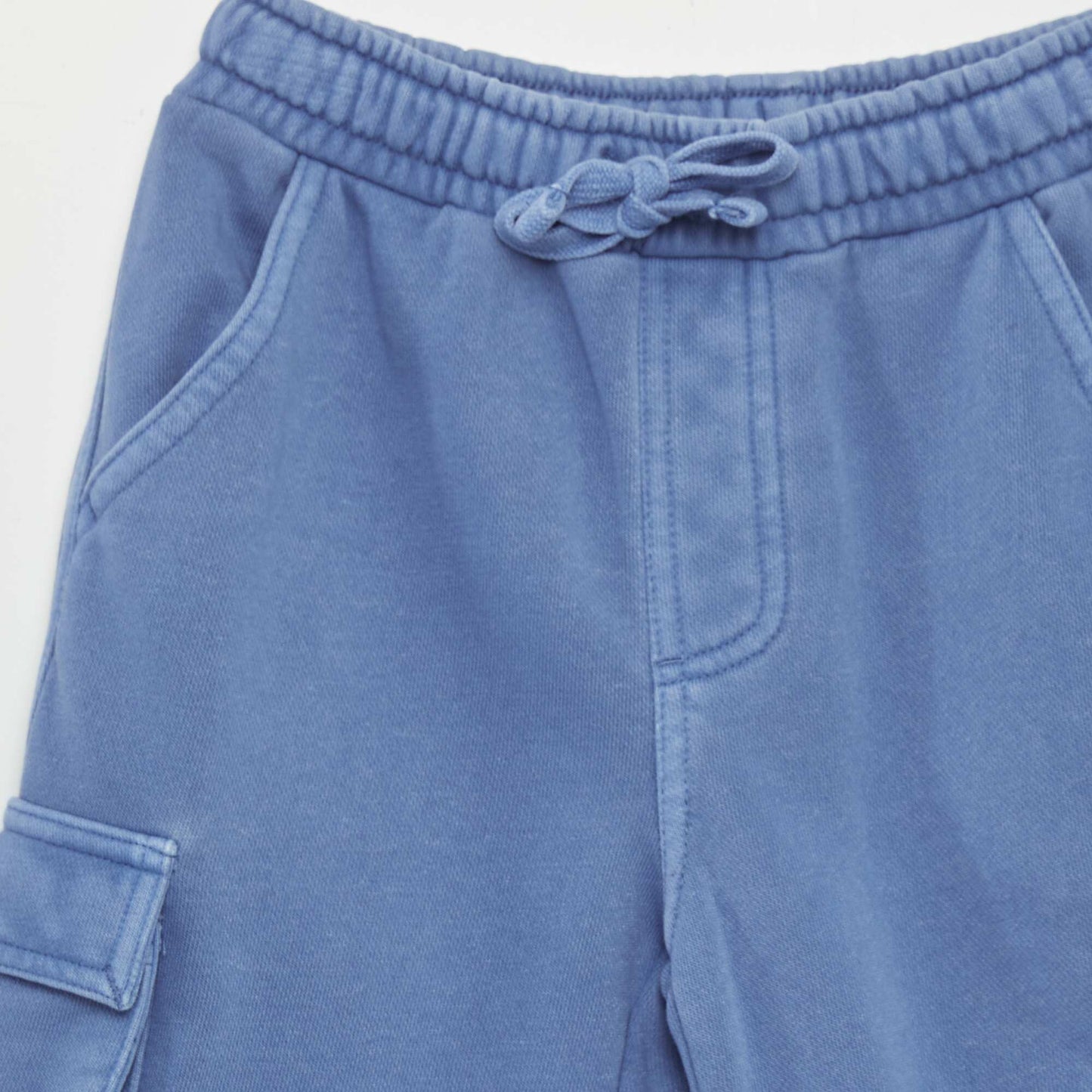 Bermuda shorts with side pockets BLUE