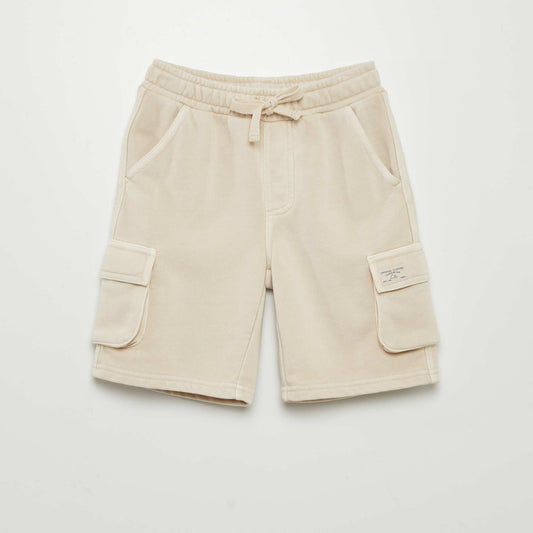 Bermuda shorts with side pockets GREY