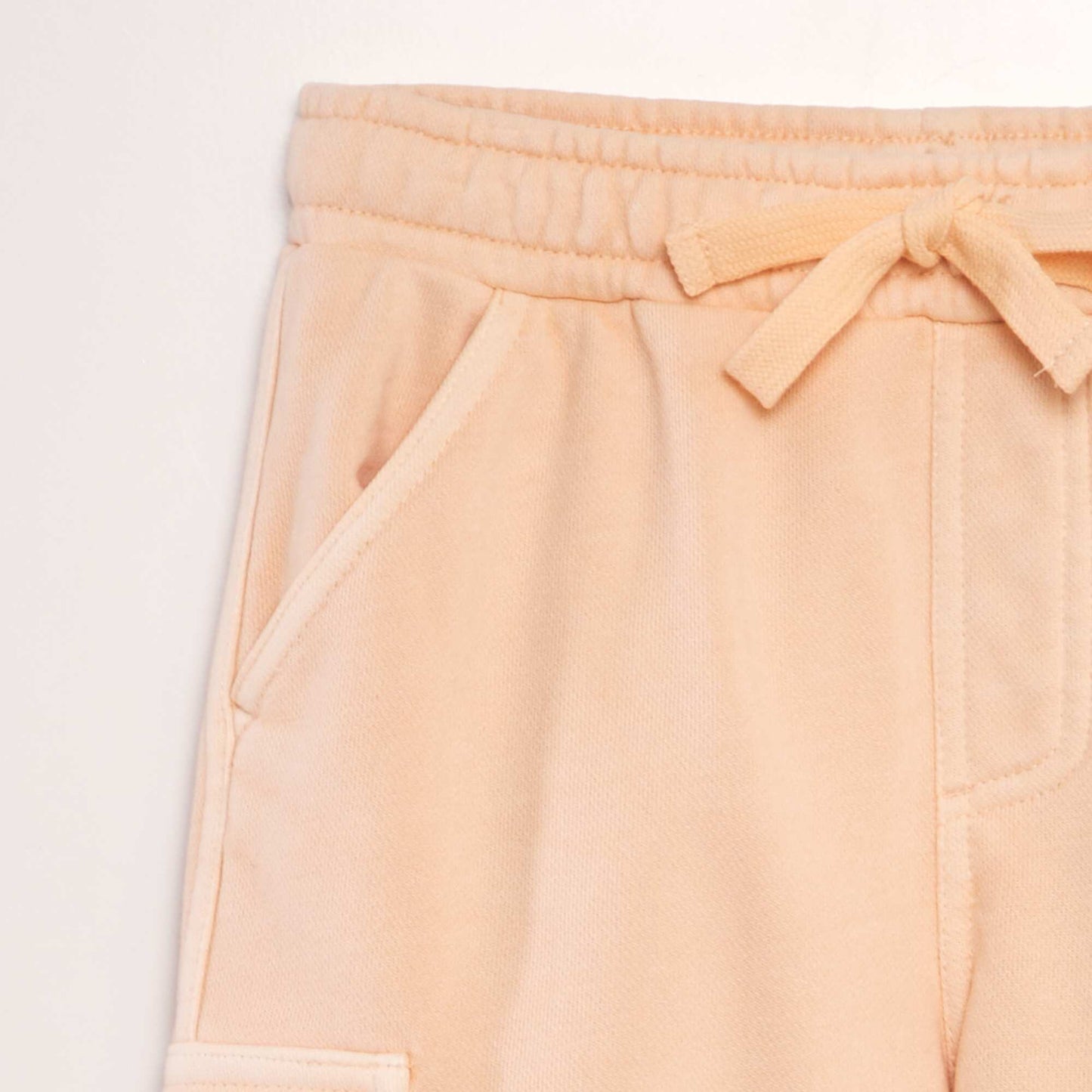 Bermuda shorts with side pockets ORANGE