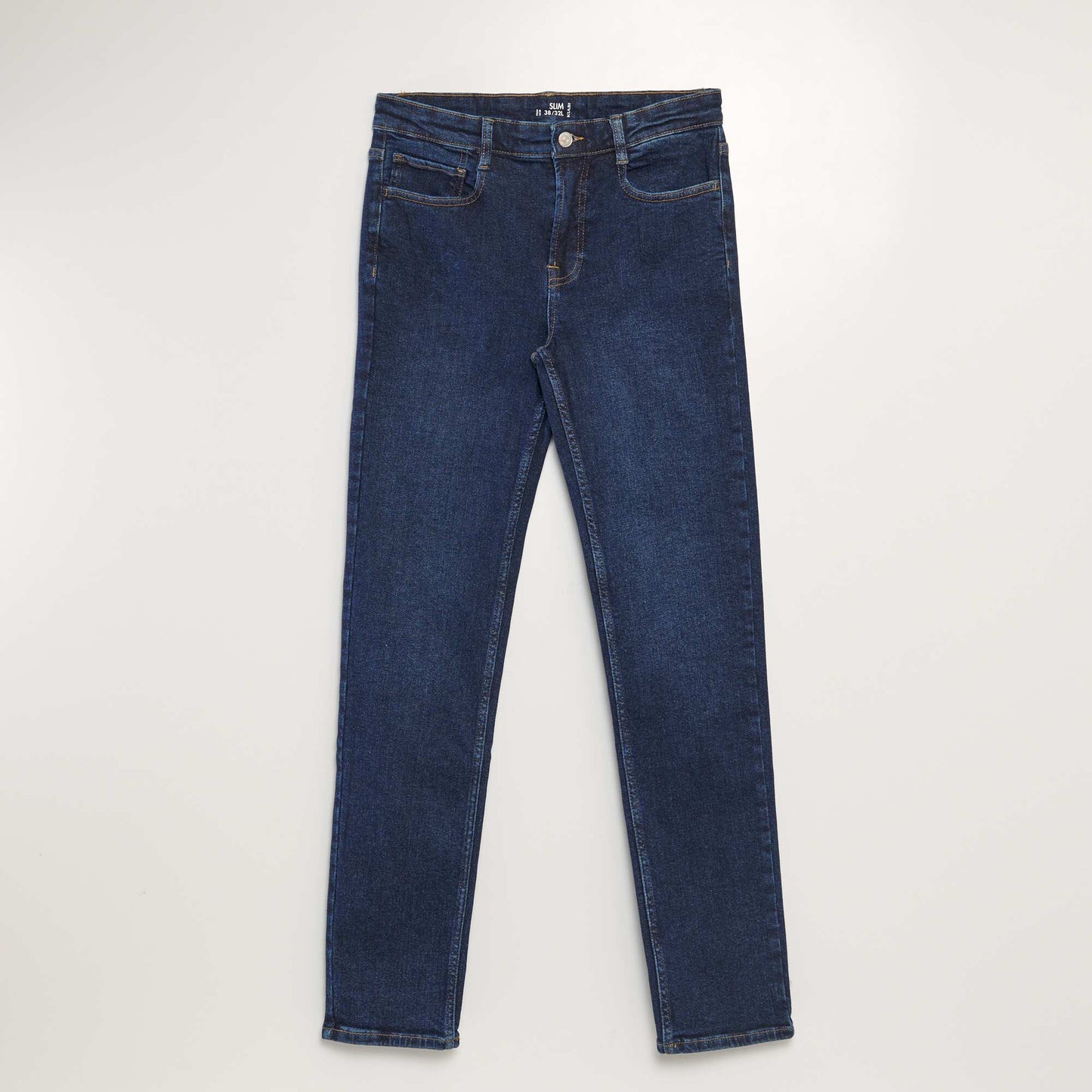بنطال جينز بقصّة Slim-fit - L32 أزرق
