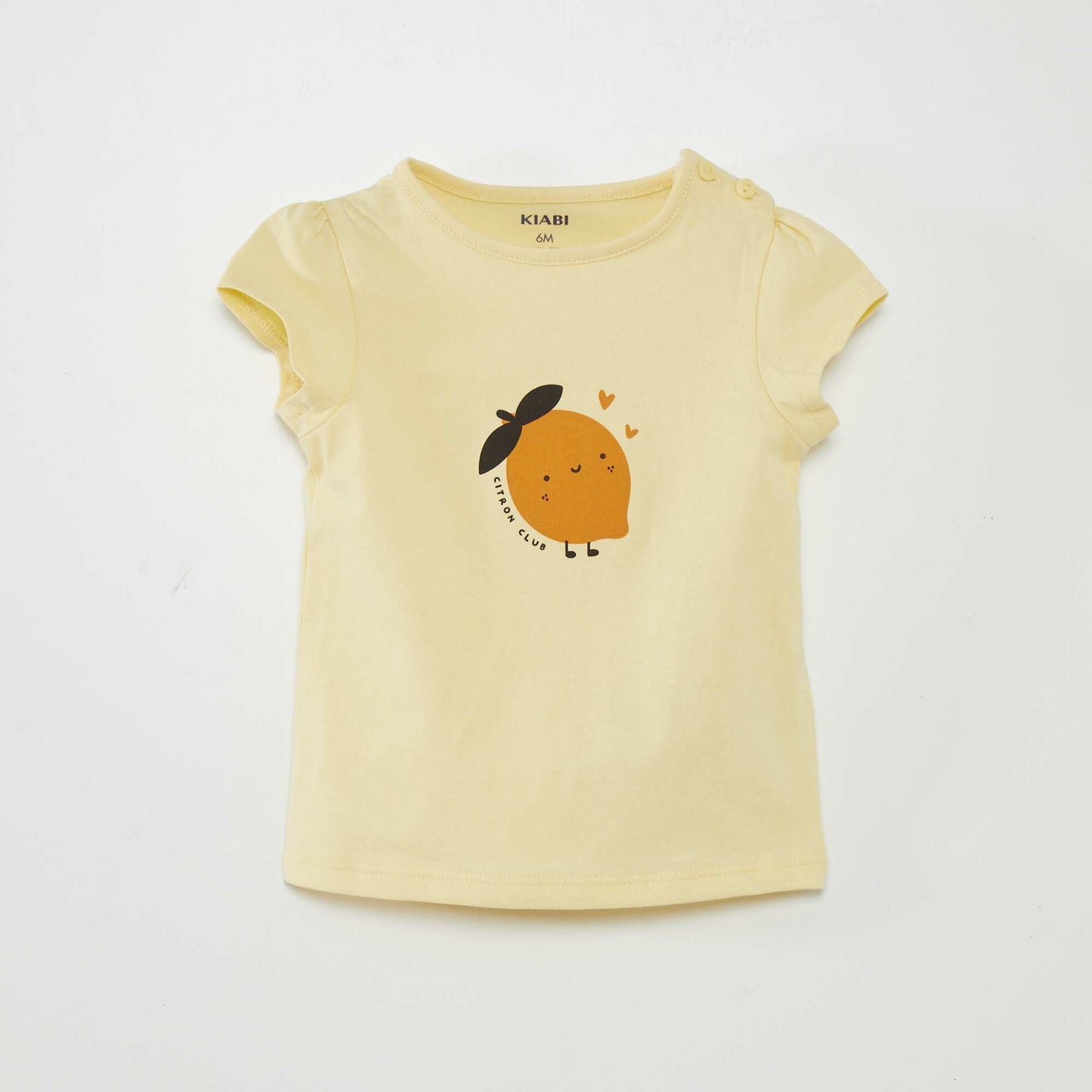 T-shirt with design YELLOW