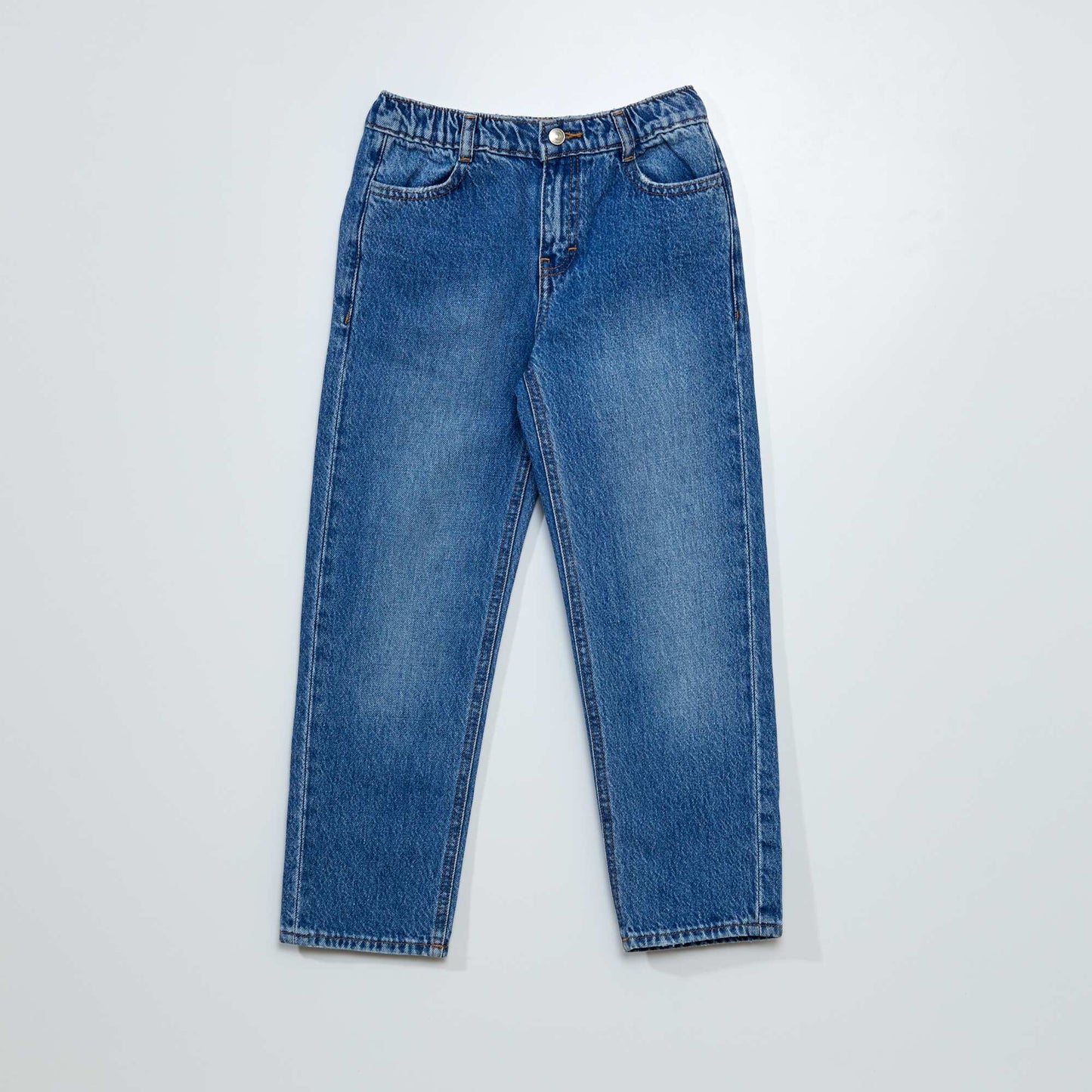 Regular-fit straight-leg jeans BLUE