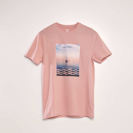 Printed T-shirt PINK