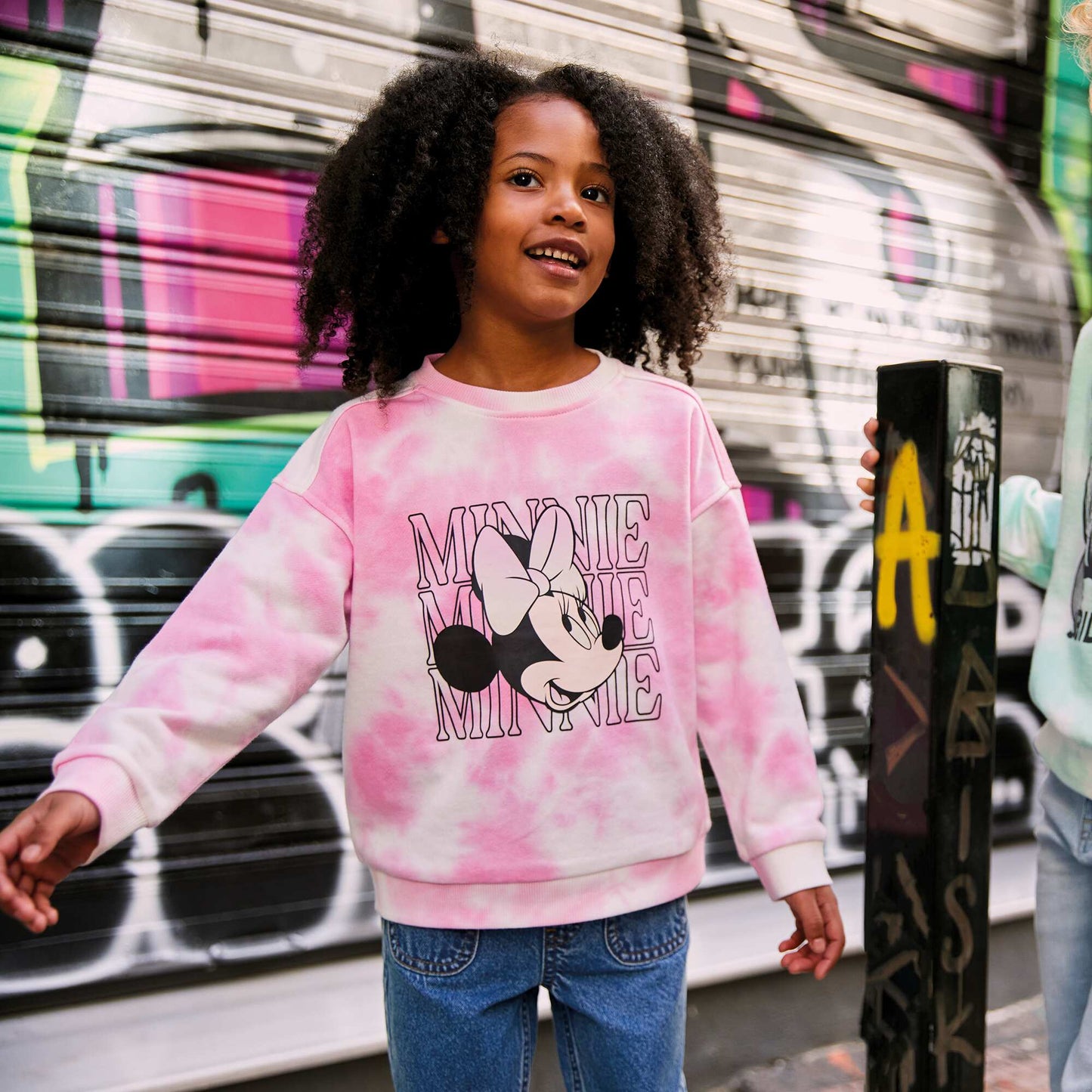 Minnie Mouse loose-fit sweatshirt PINK