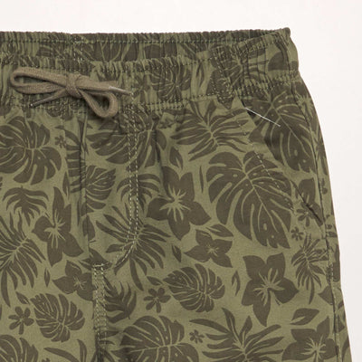 Printed Bermuda shorts KHAKI