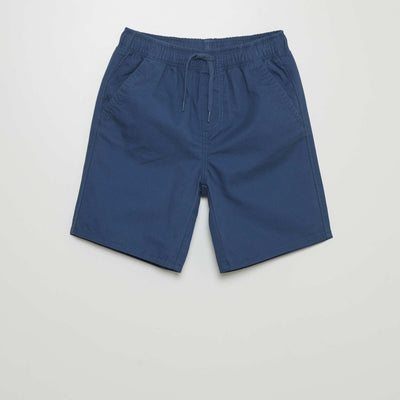 Plain Bermuda shorts BLUE