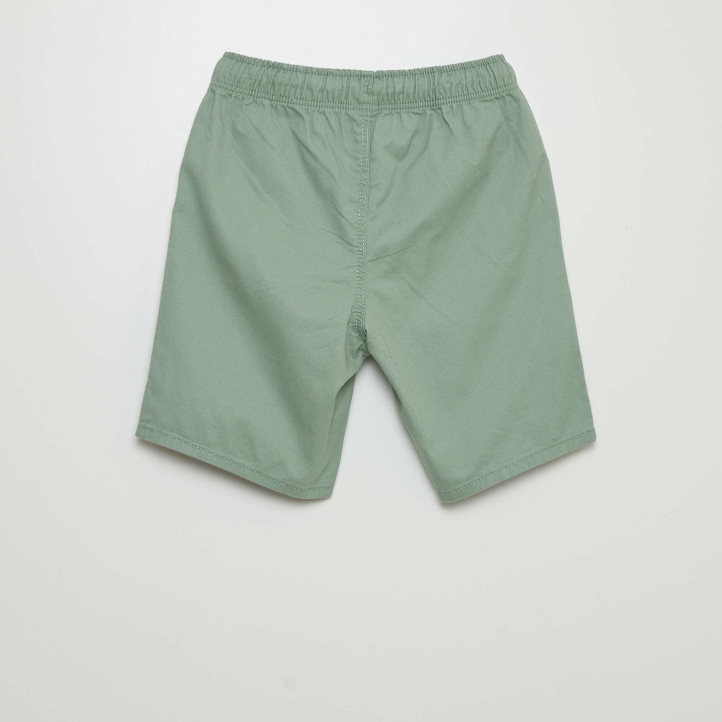 Plain Bermuda shorts GREEN