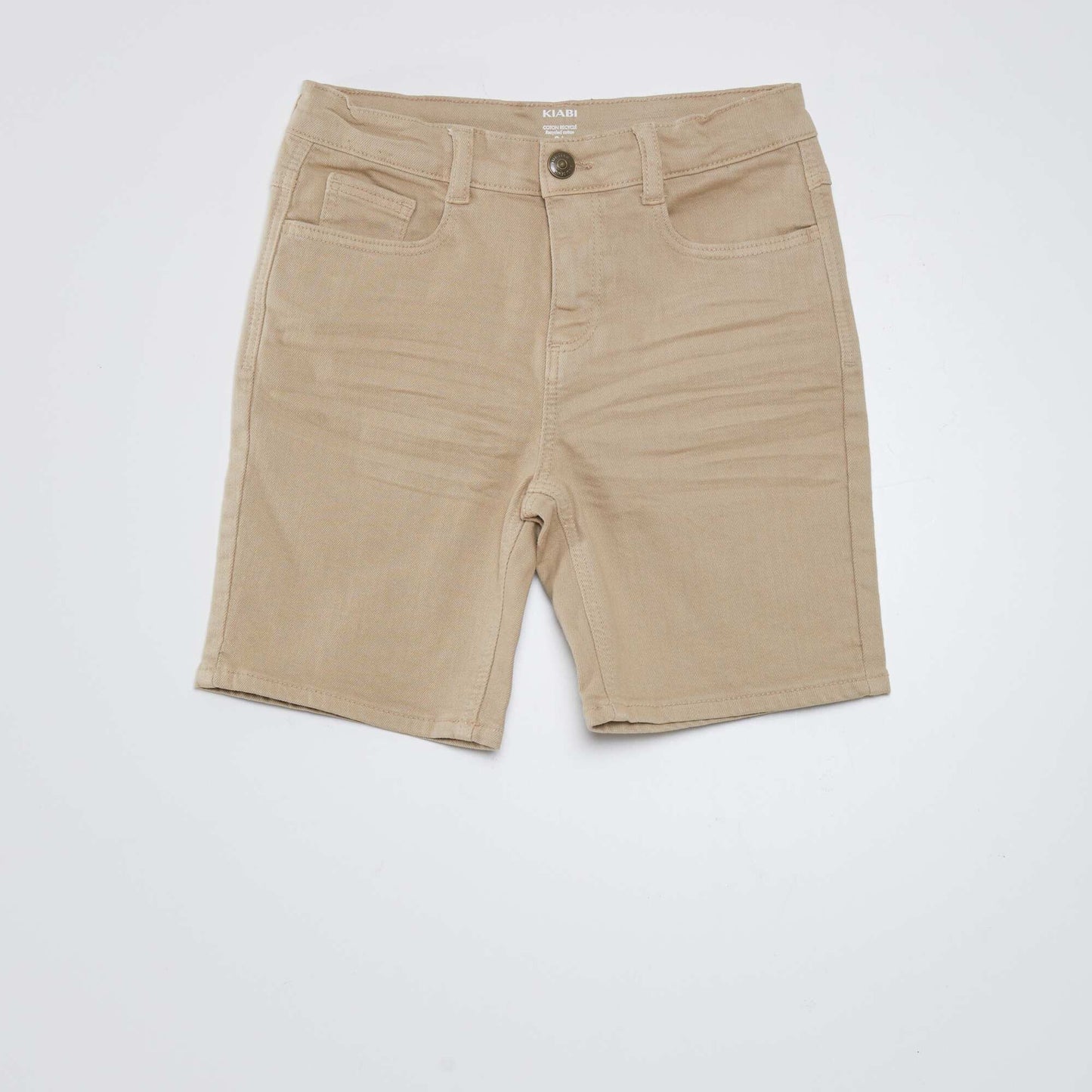 Denim Bermuda shorts BEIGE