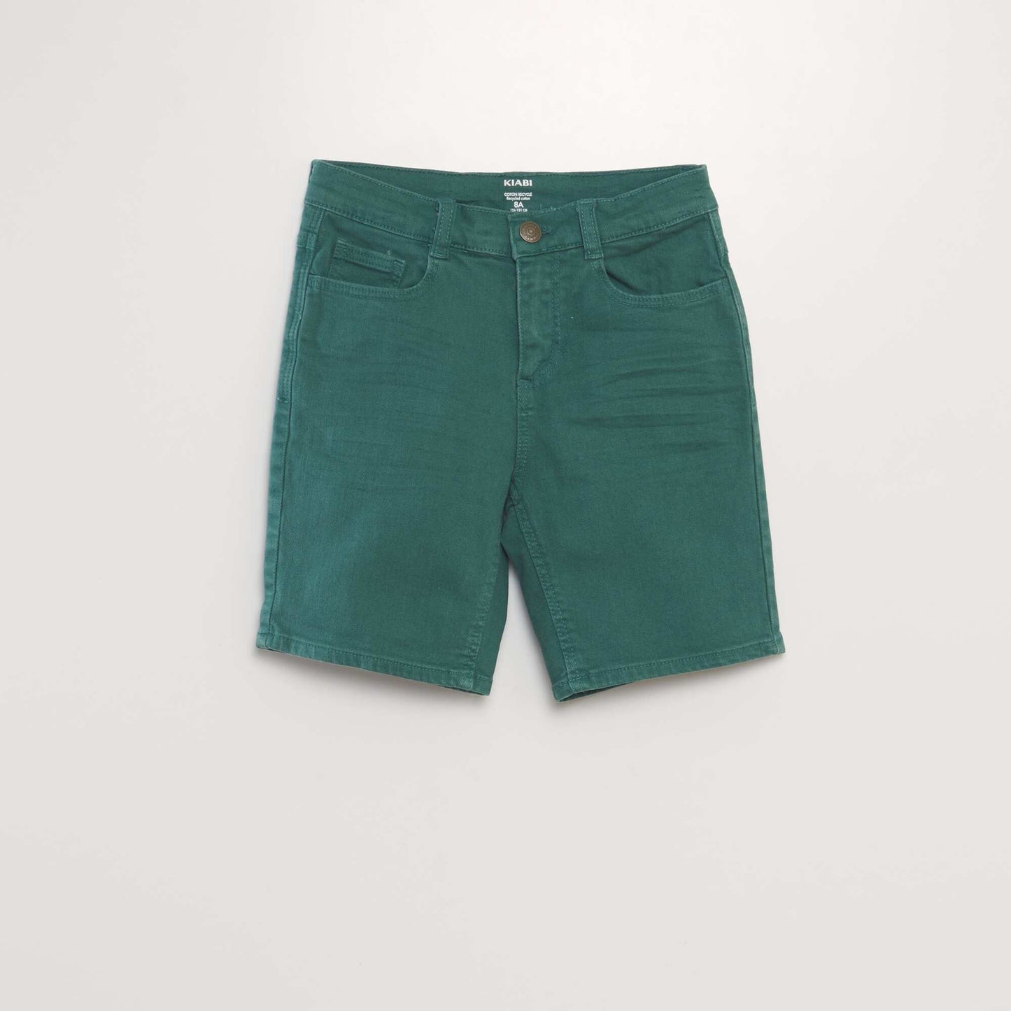 Denim Bermuda shorts GREEN