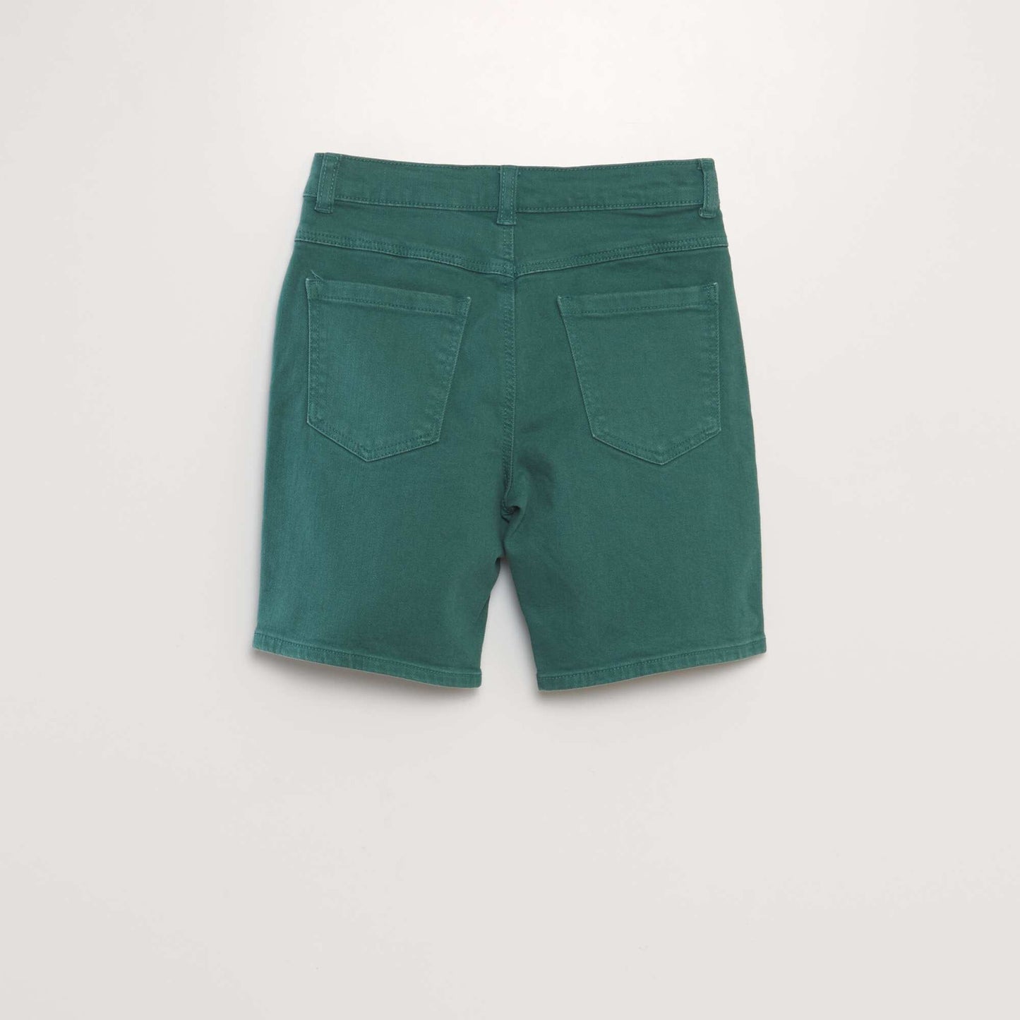 Denim Bermuda shorts GREEN