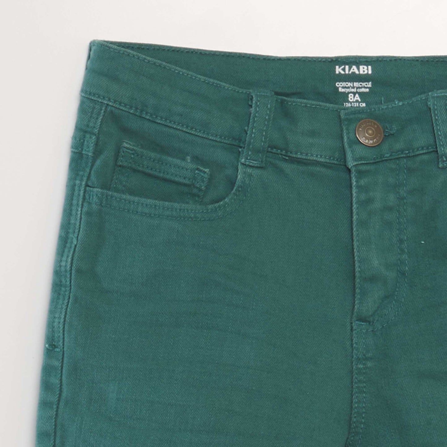 Denim Bermuda shorts GREEN