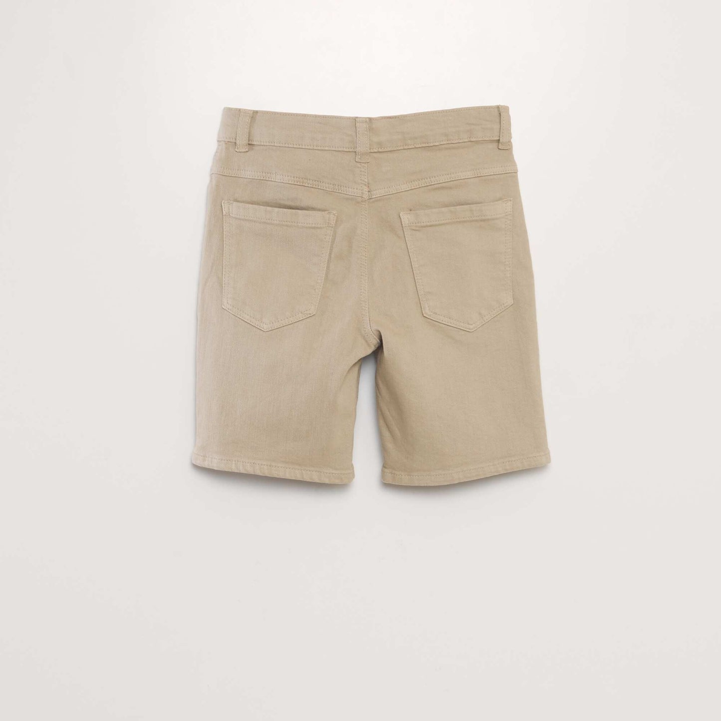 Denim Bermuda shorts BEIGE