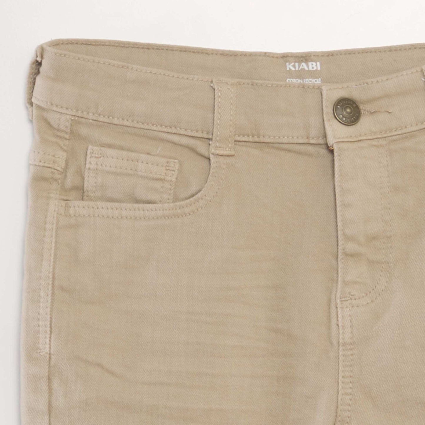 Denim Bermuda shorts BEIGE