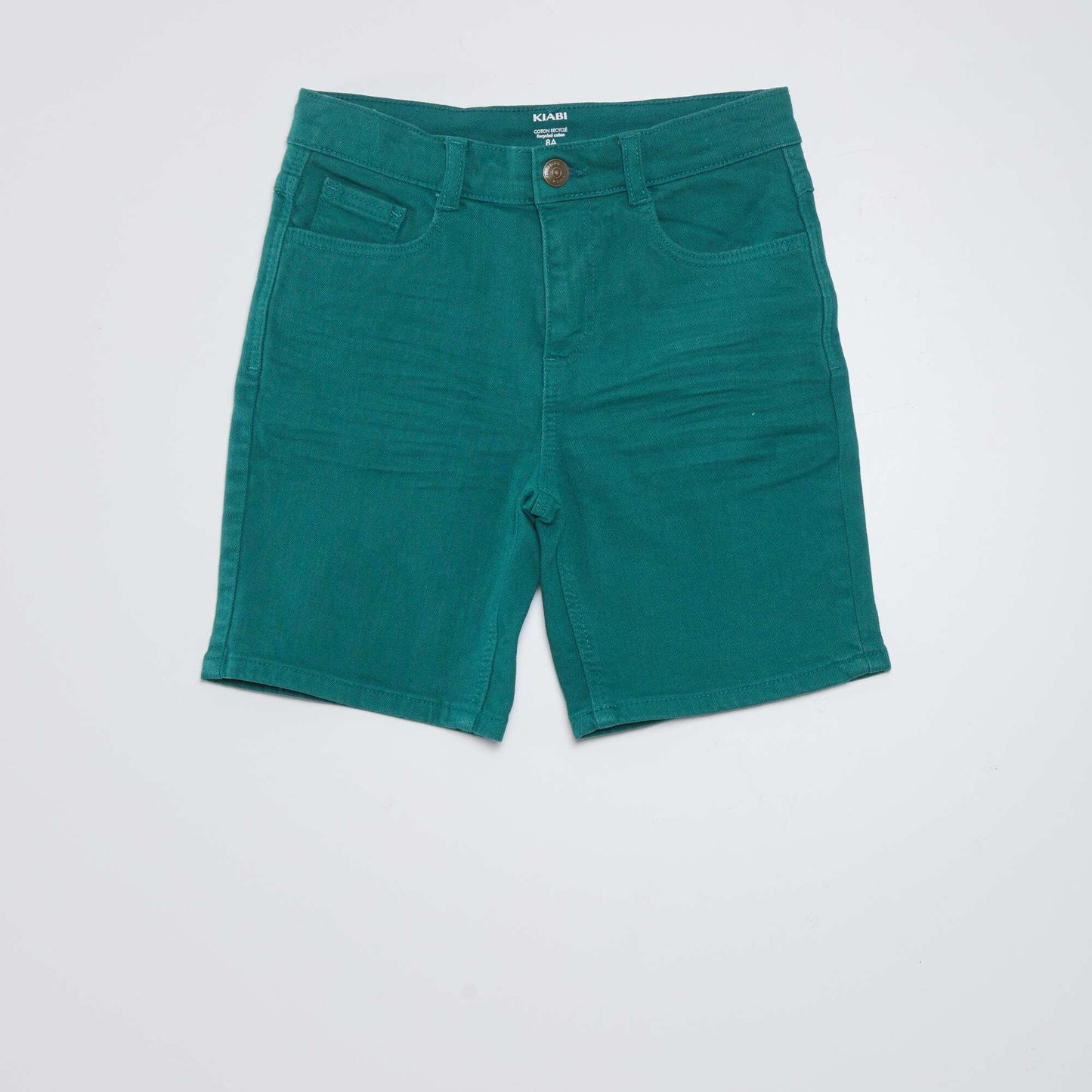 Denim Bermuda shorts GREEN