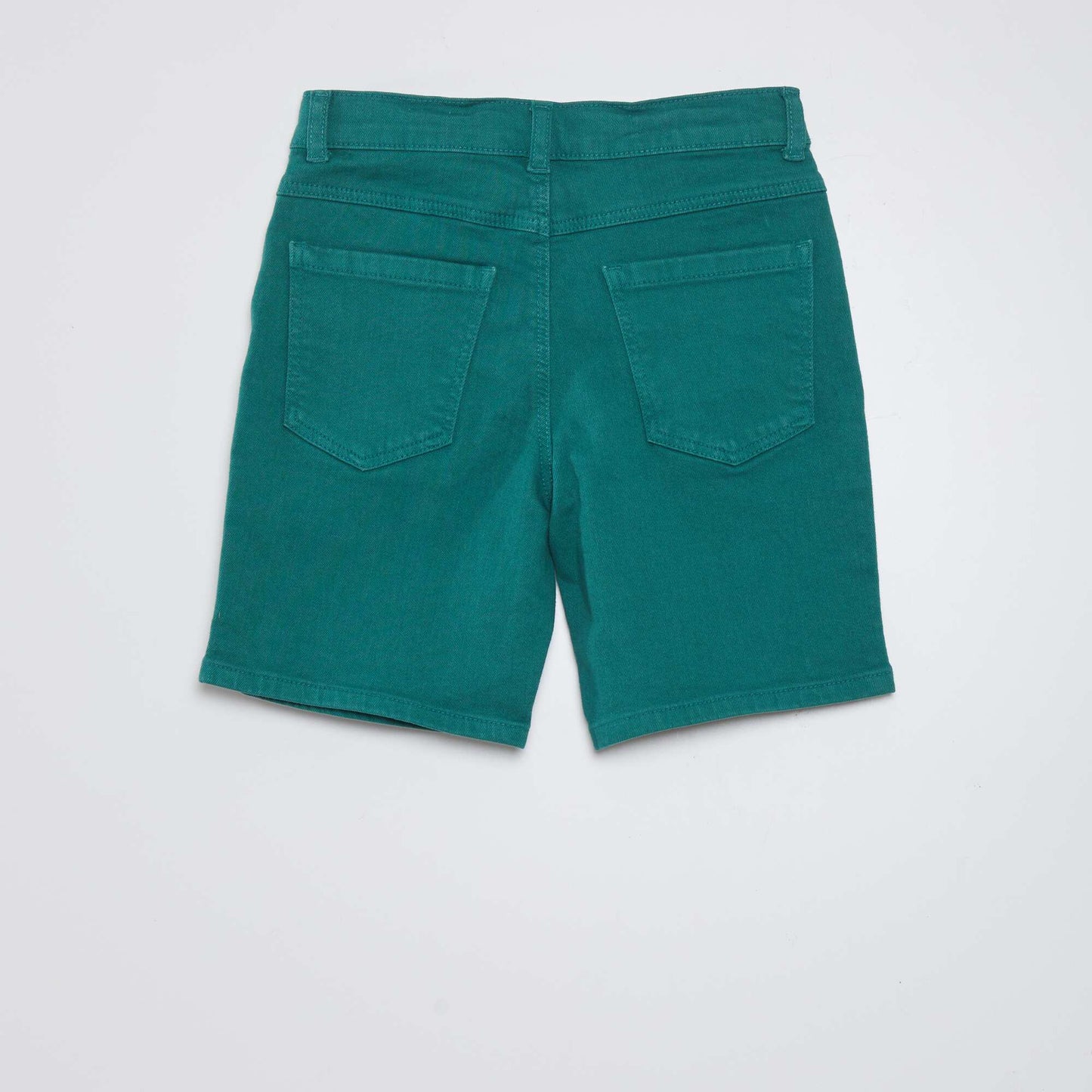 Denim Bermuda shorts GREEN