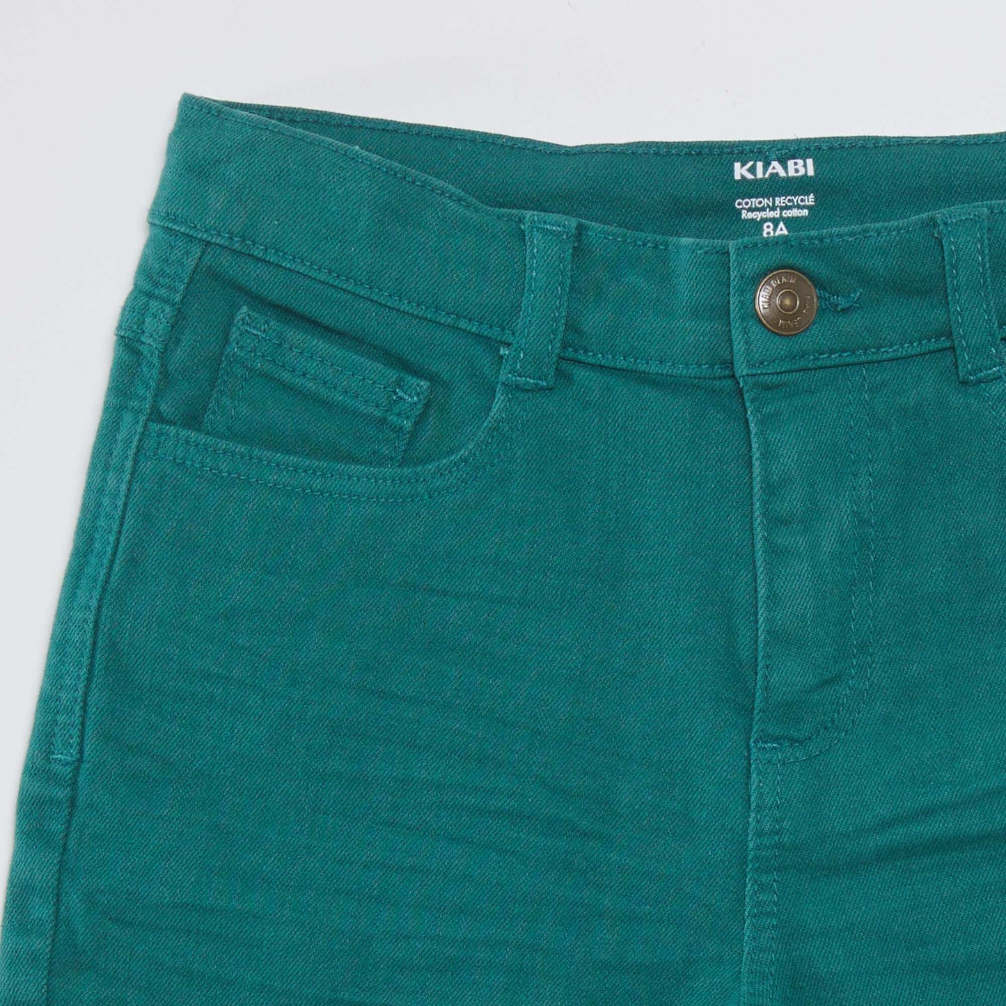 Denim Bermuda shorts GREEN