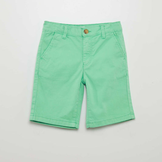 Chino shorts GREEN