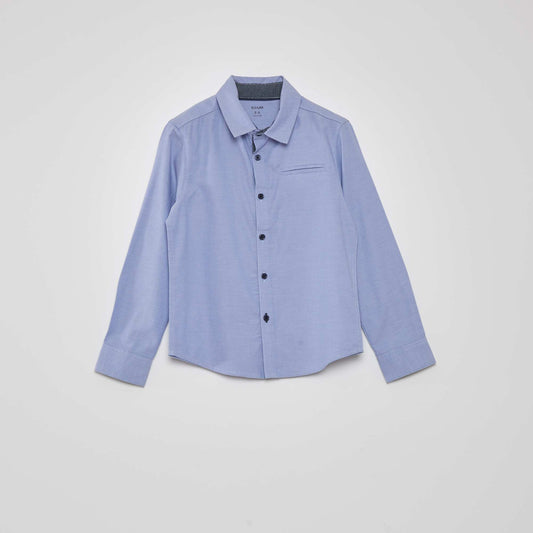 Cotton shirt BLUE