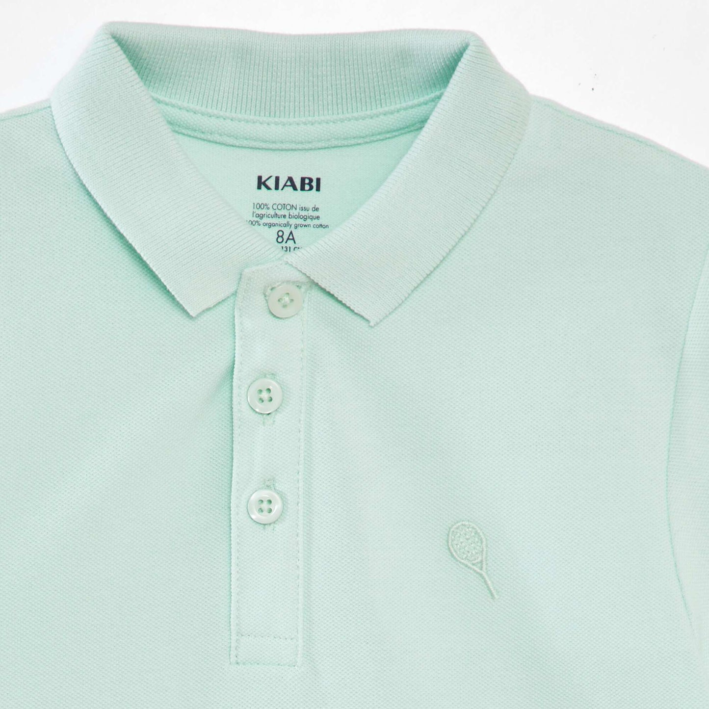 Cotton piqué polo shirt GREEN