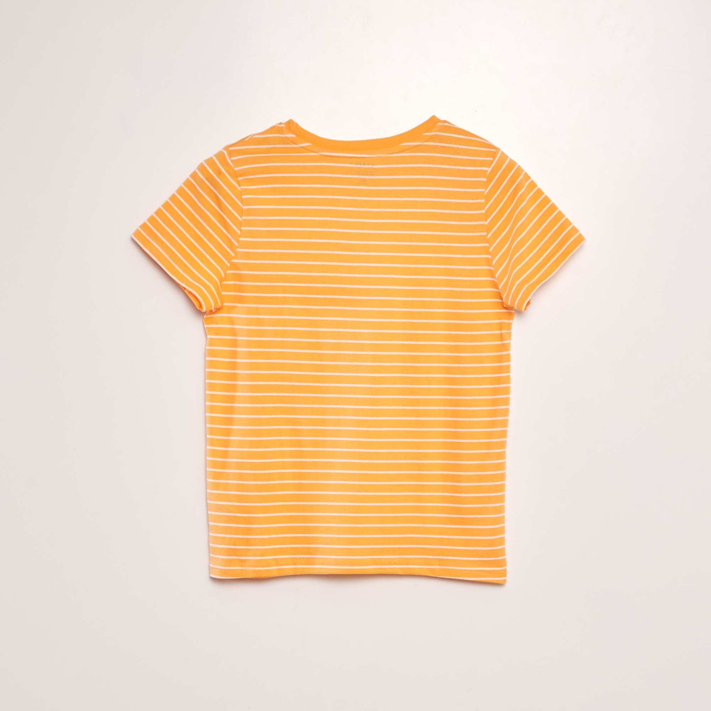 Striped T-shirt ORANGE