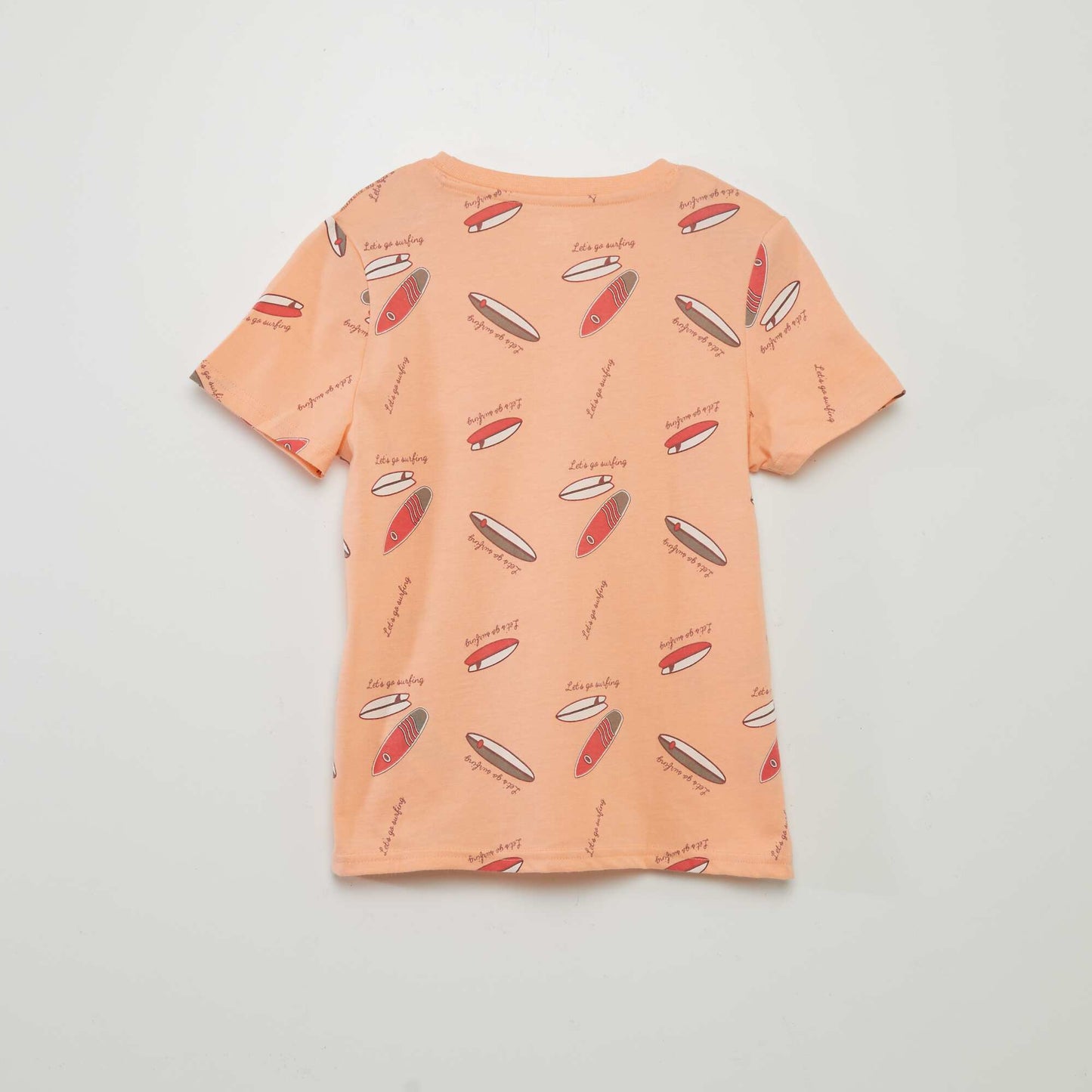 Printed T-shirt ORANGE