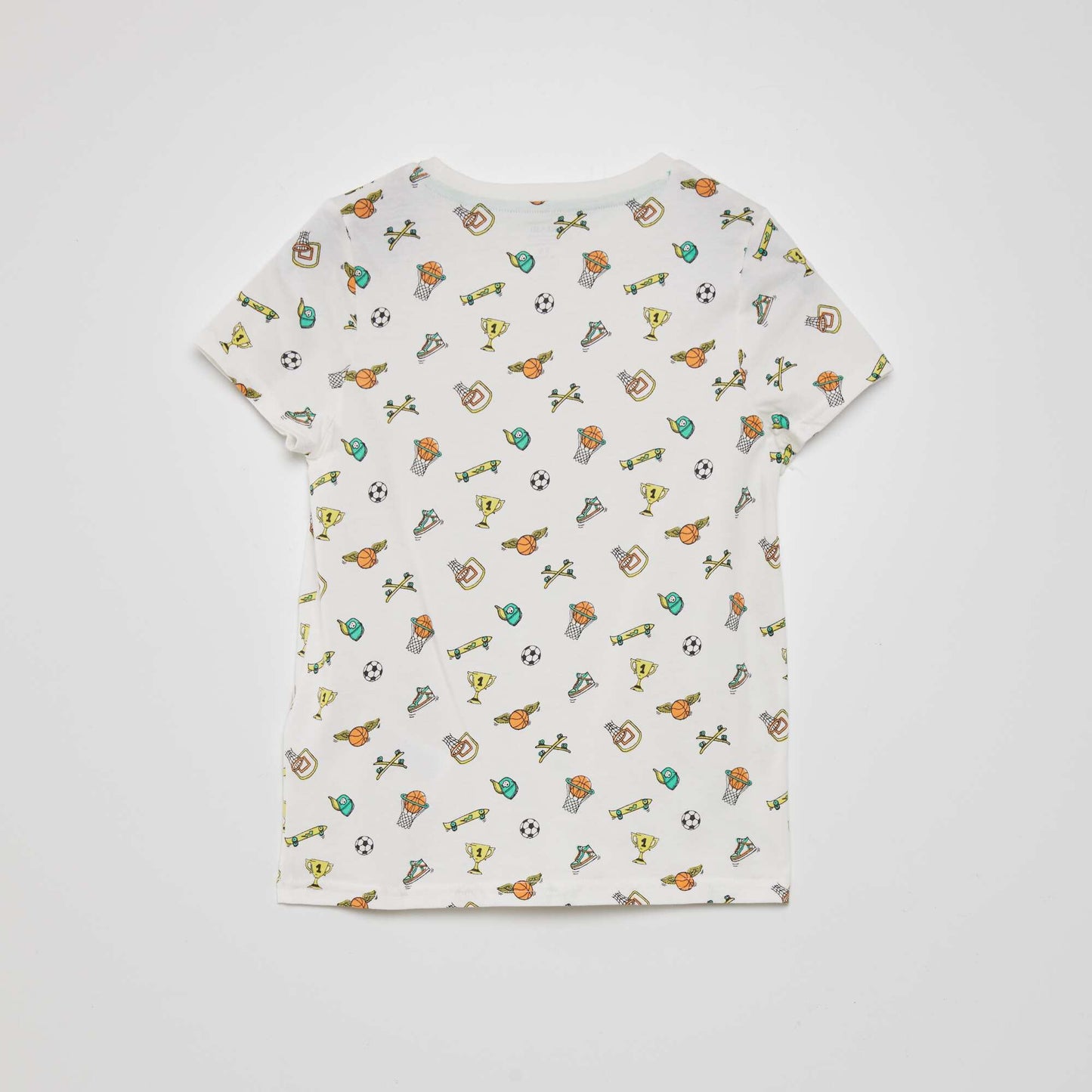 Printed T-shirt BEIGE