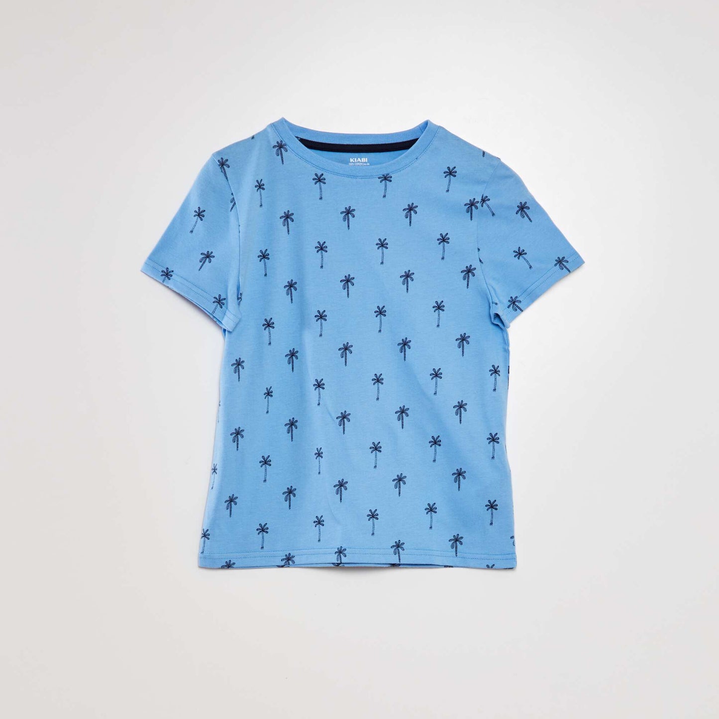 Printed T-shirt BLUE