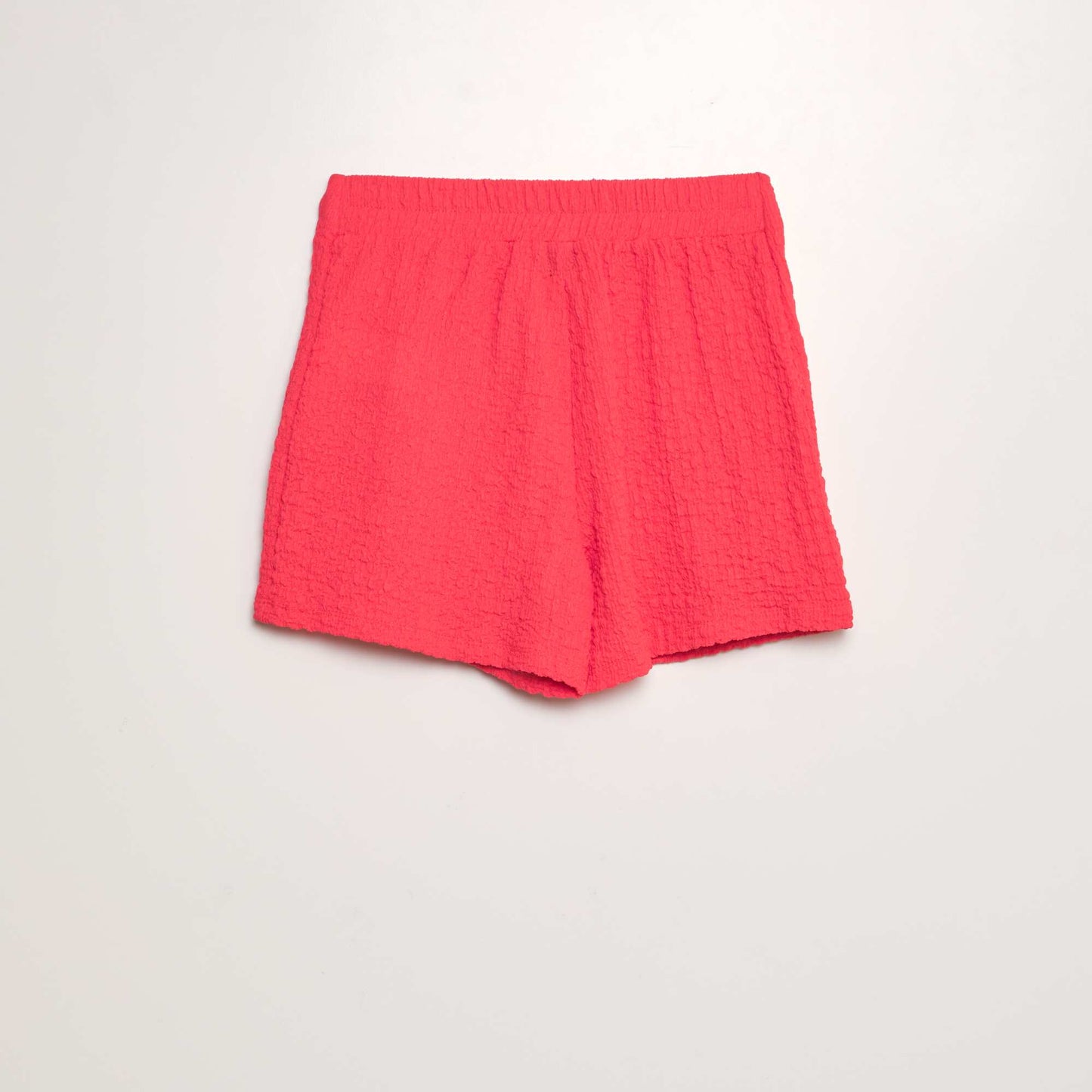 Waffle-knit skort PINK