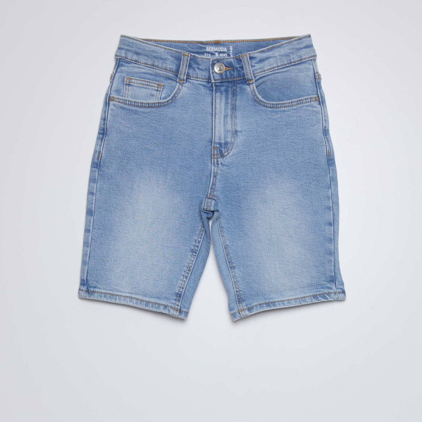 Denim Bermuda shorts BLUE