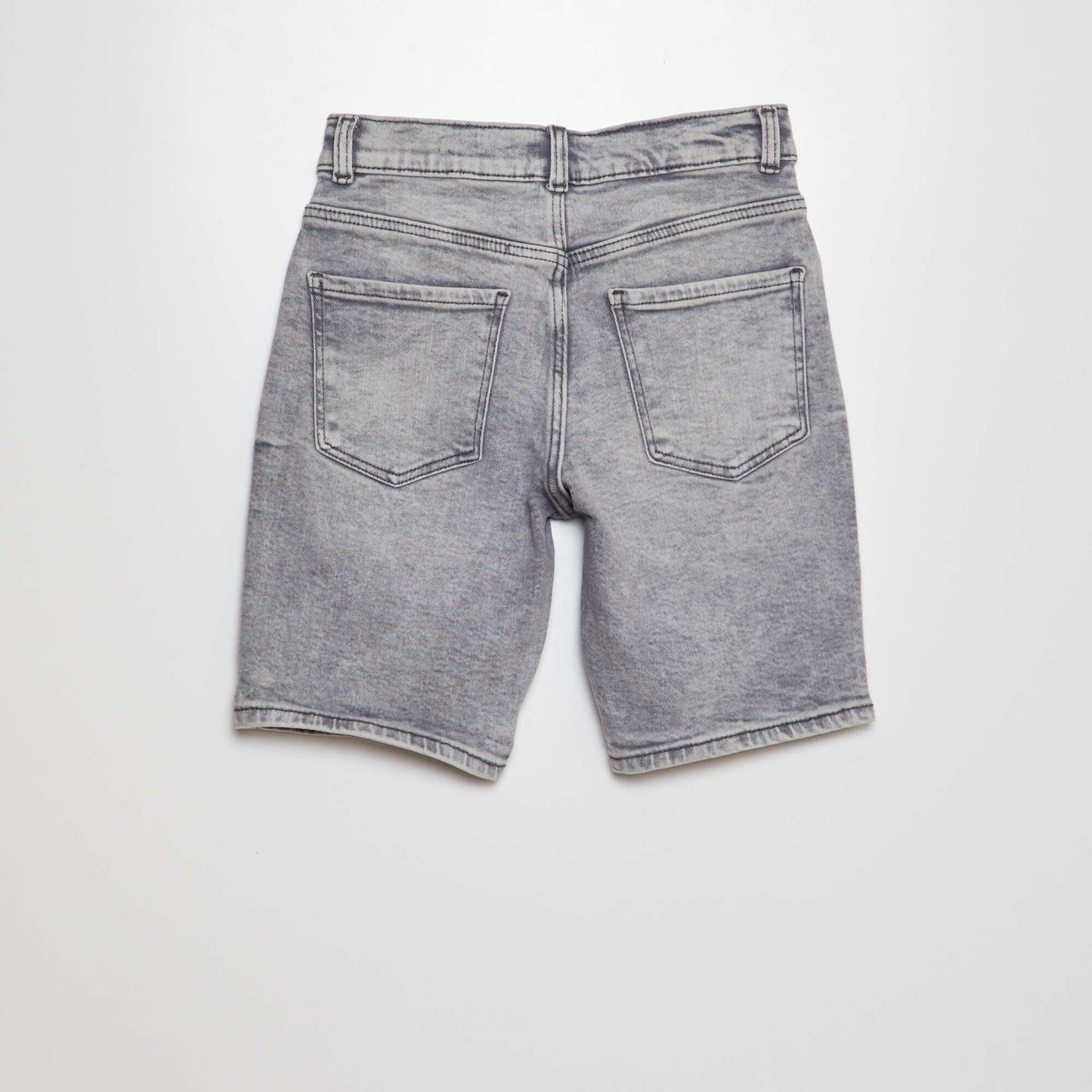 Denim Bermuda shorts GREY