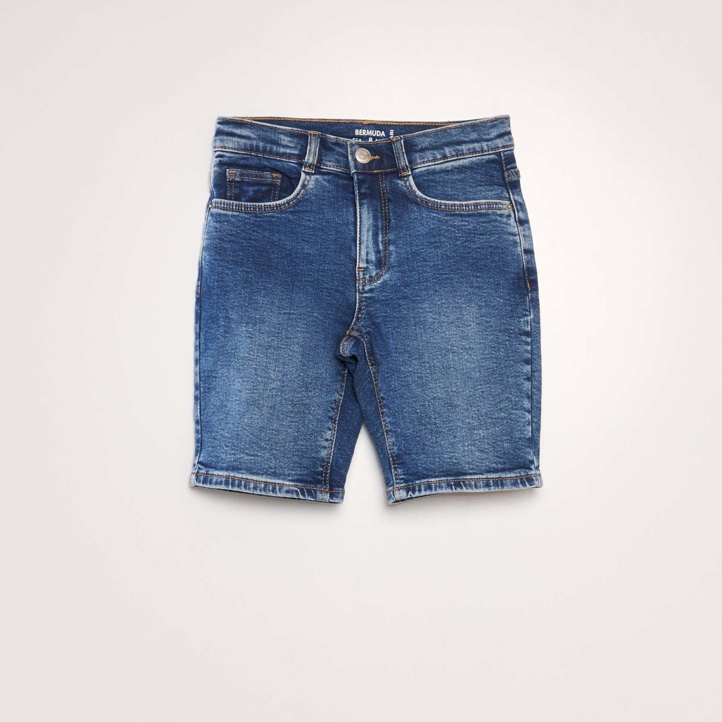 Denim Bermuda shorts BLUE