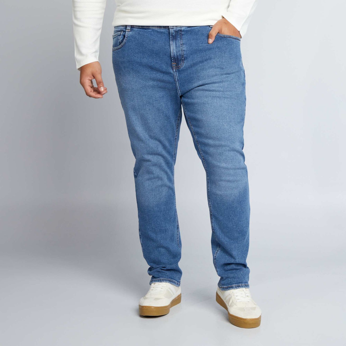 Slim-fit 5-pocket jeans BLUE