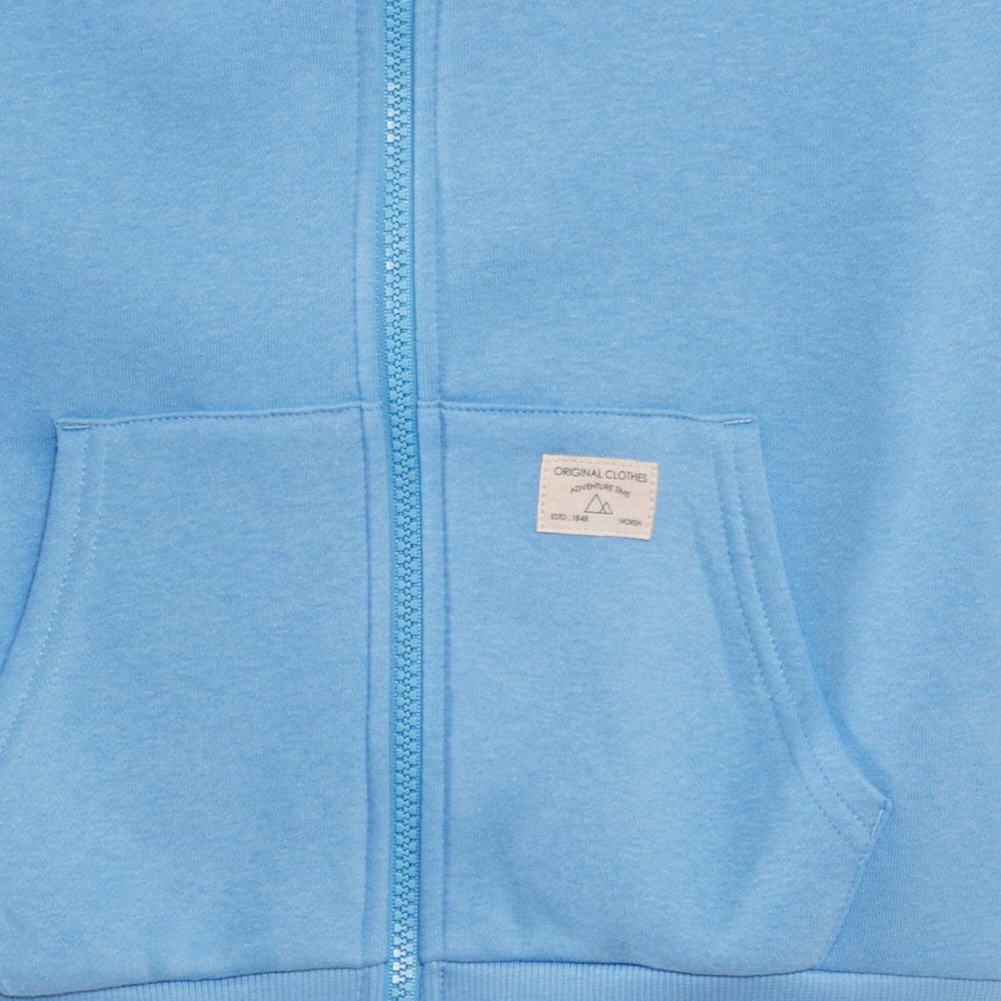 Zip-up hoodie BLUE