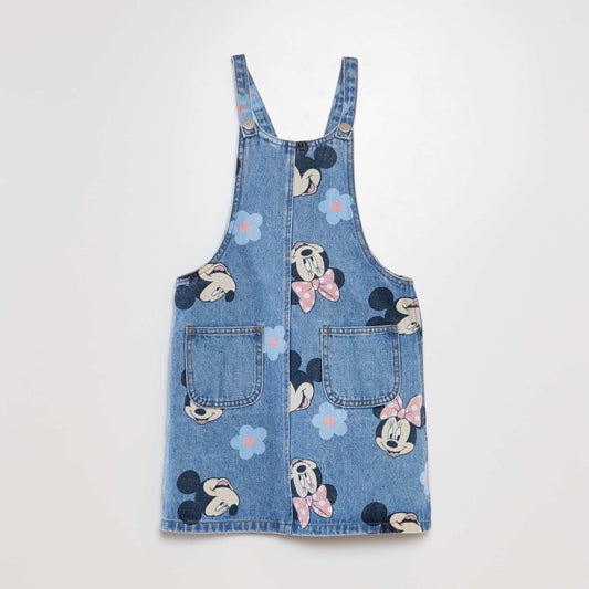 Minnie Mouse dungaree dress BLUE