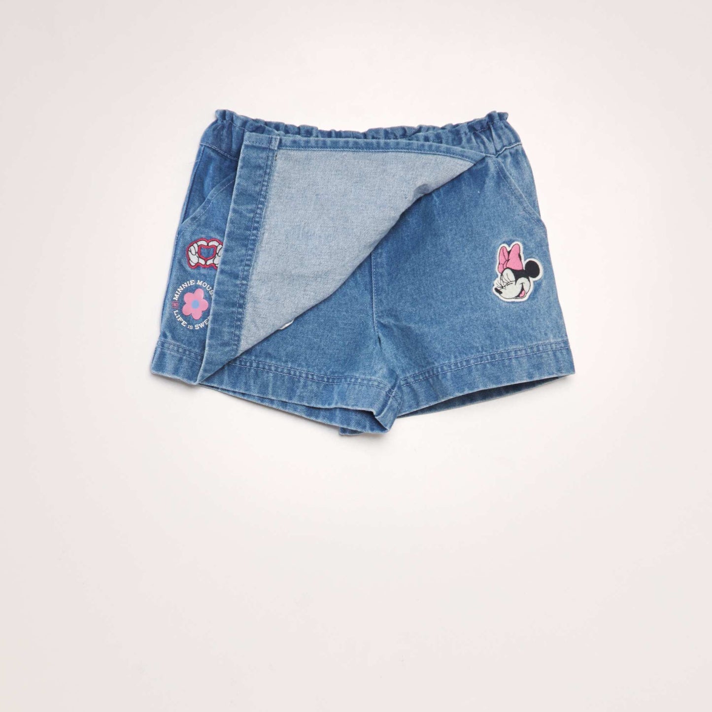 Minnie Mouse denim skort BLUE