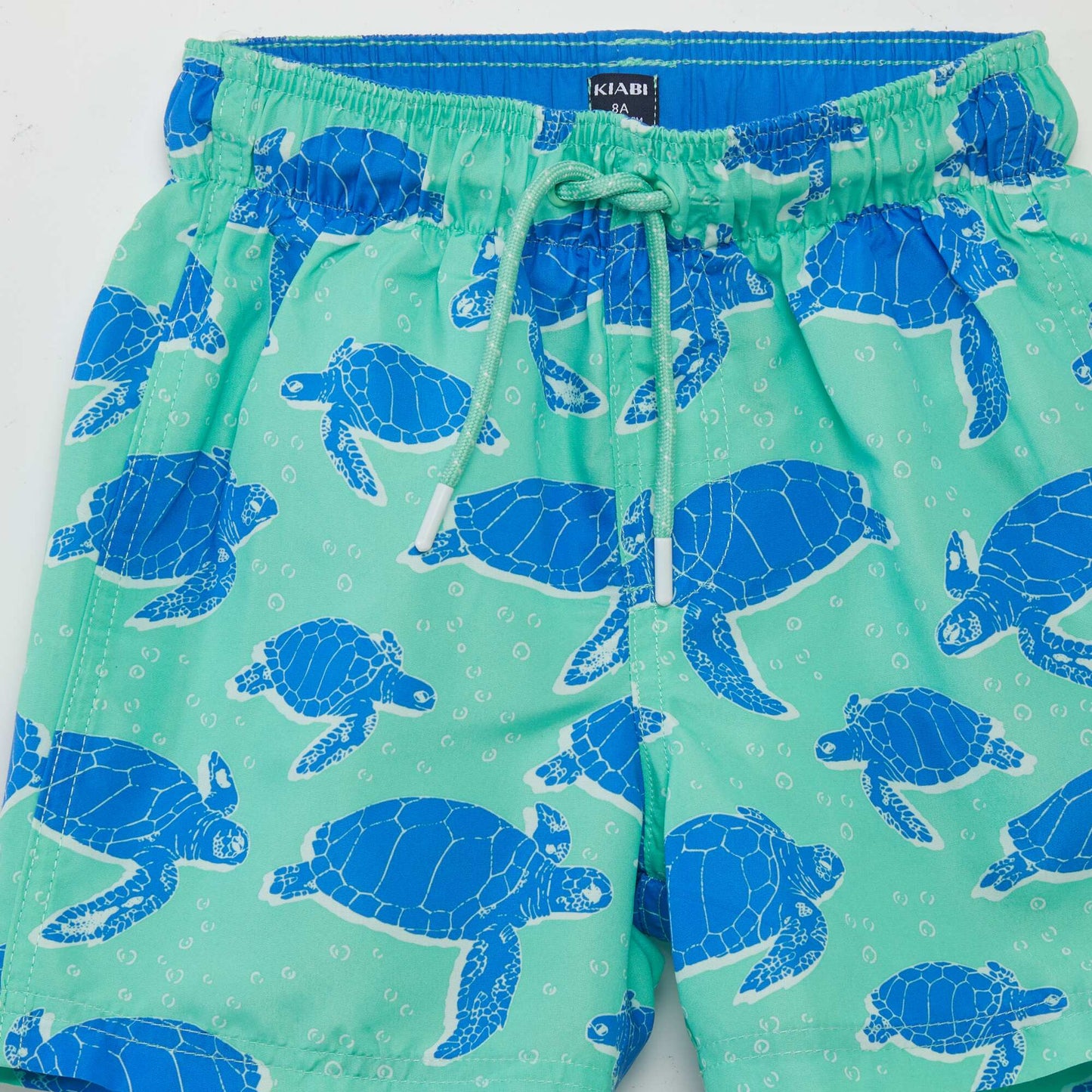 Printed swim shorts GREEN