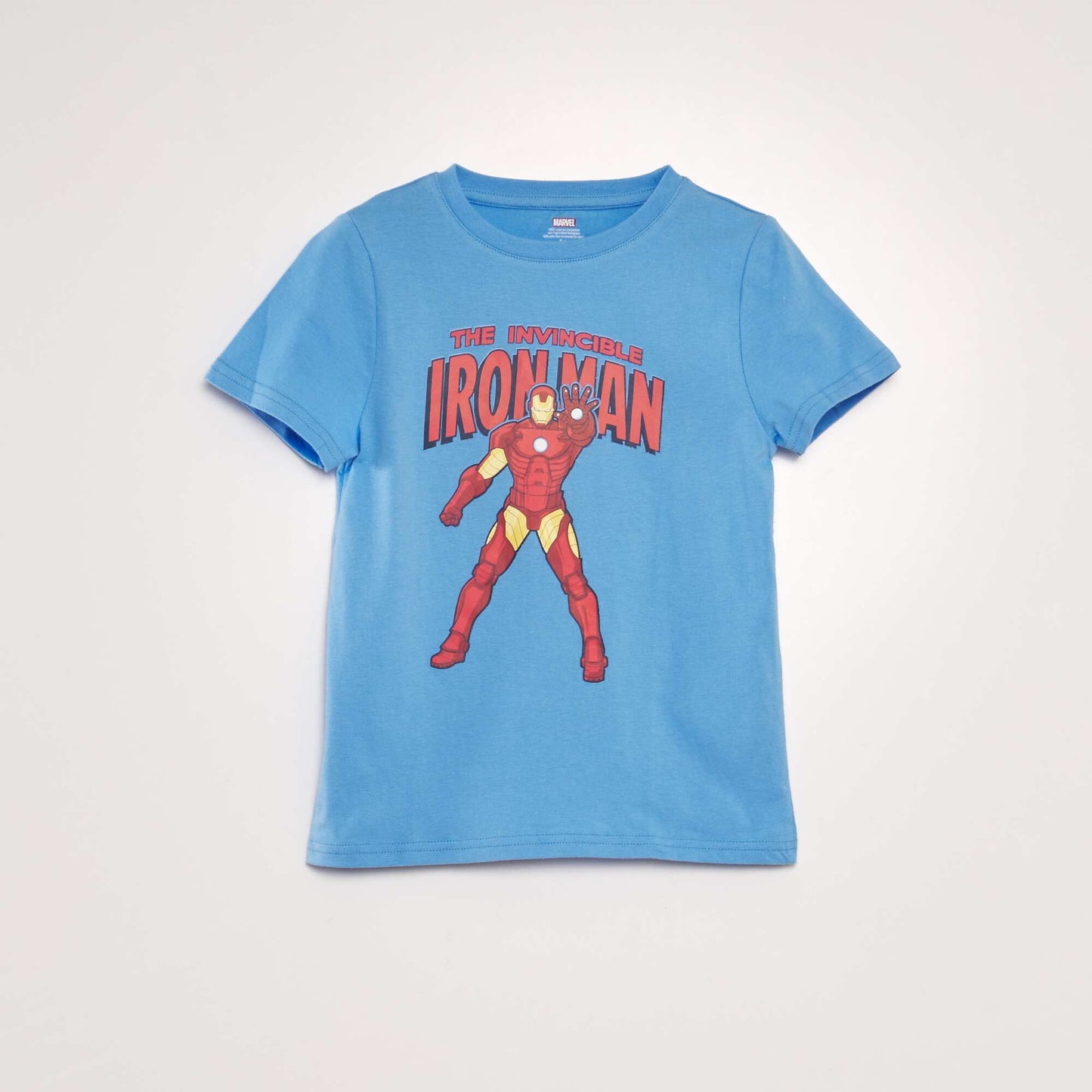 'Marvel' printed T-shirt BLUE