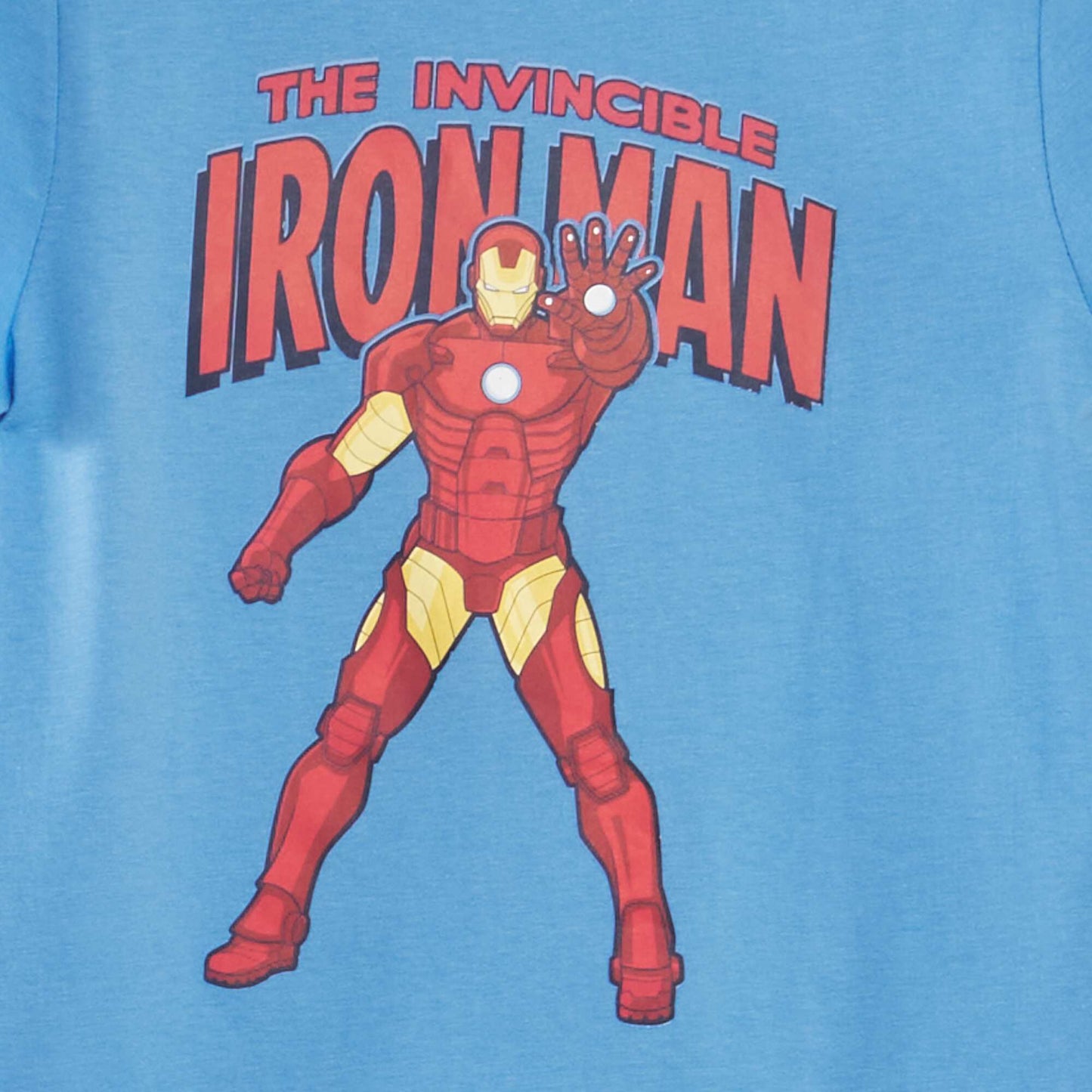 'Marvel' printed T-shirt BLUE