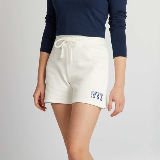 USA cotton shorts WHITE