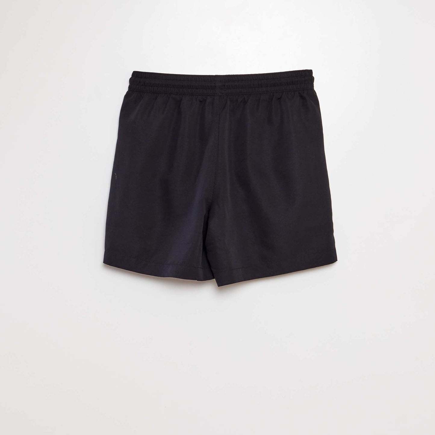 Plain swim shorts black