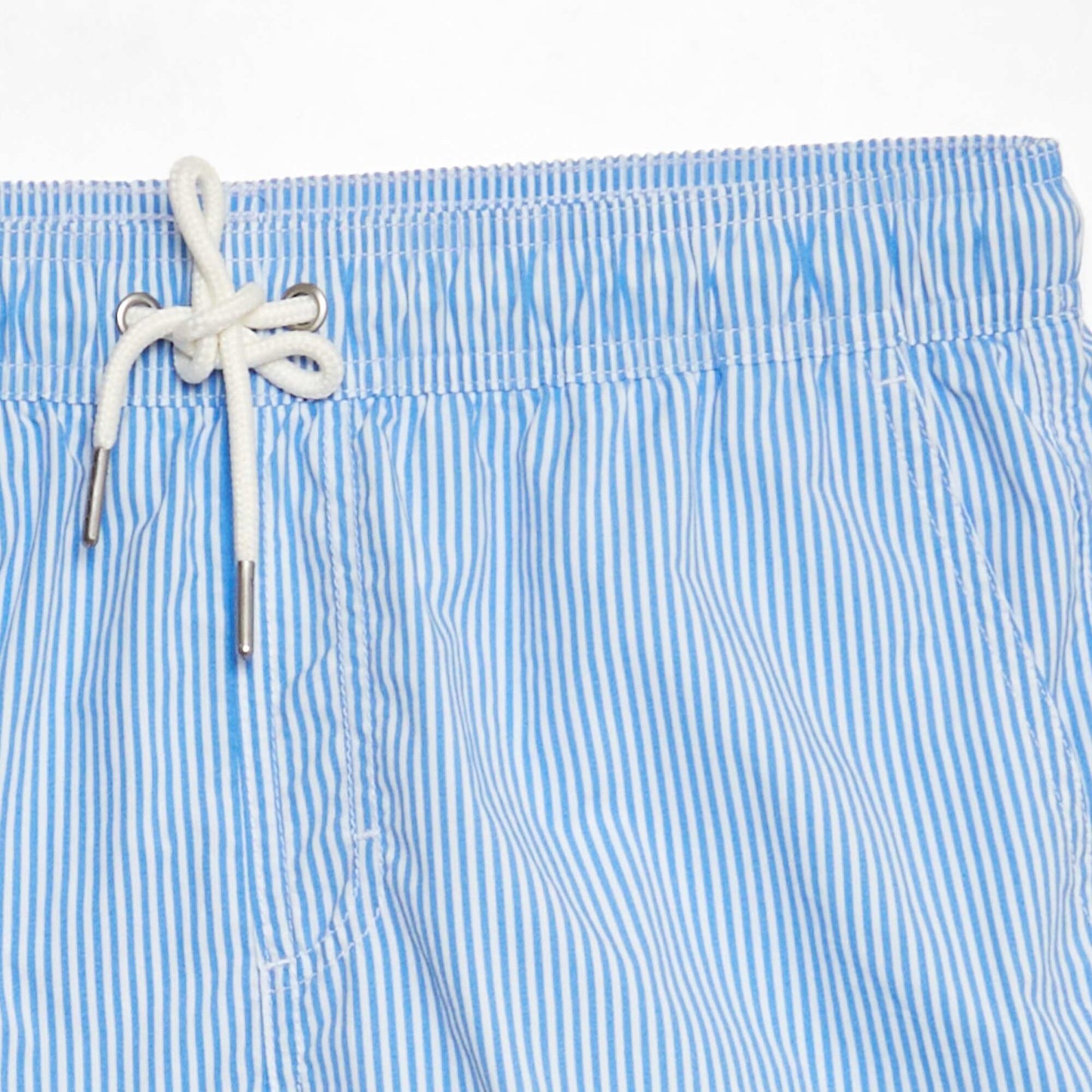 Striped swim shorts BLUE