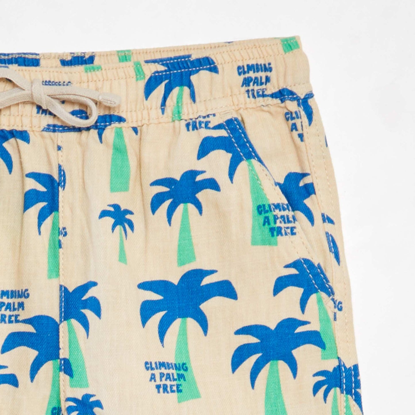 Printed swim shorts WHITE