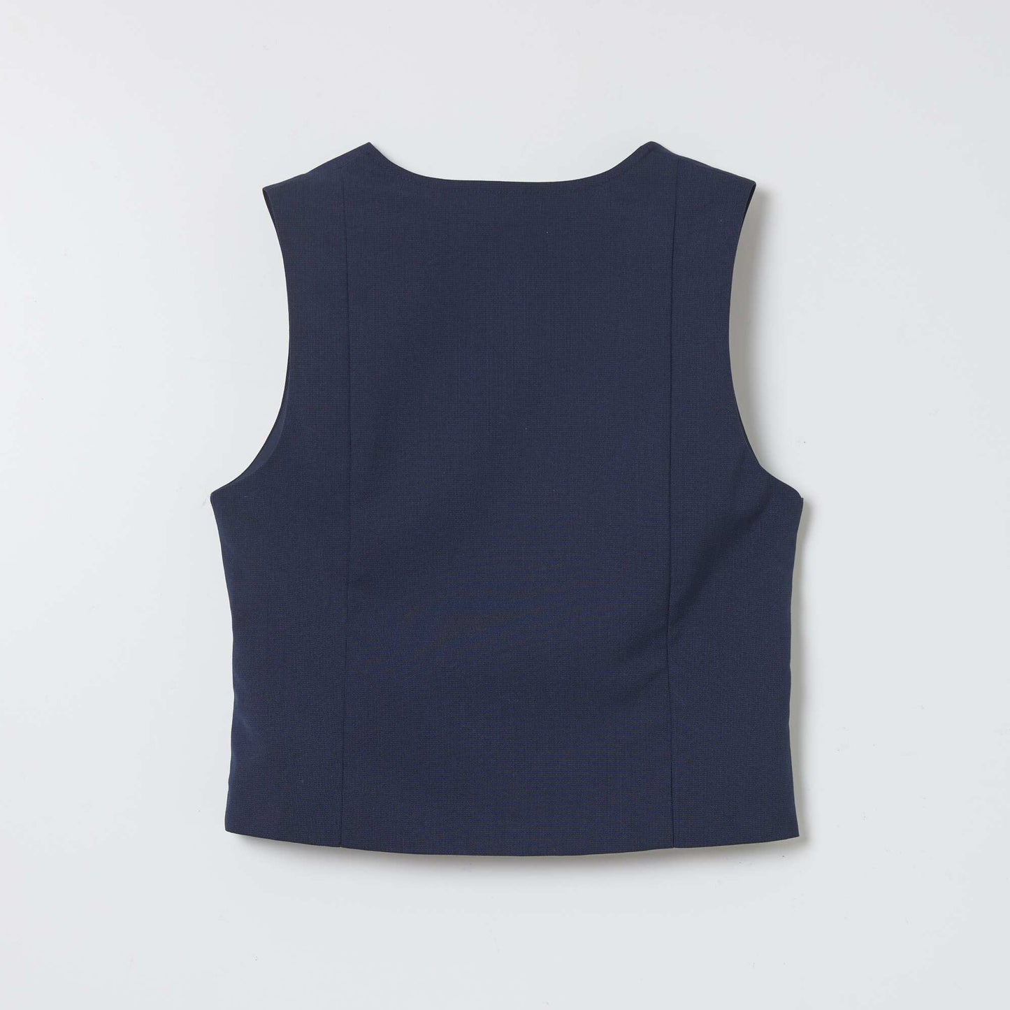 Slim-fit formal waistcoat Navy