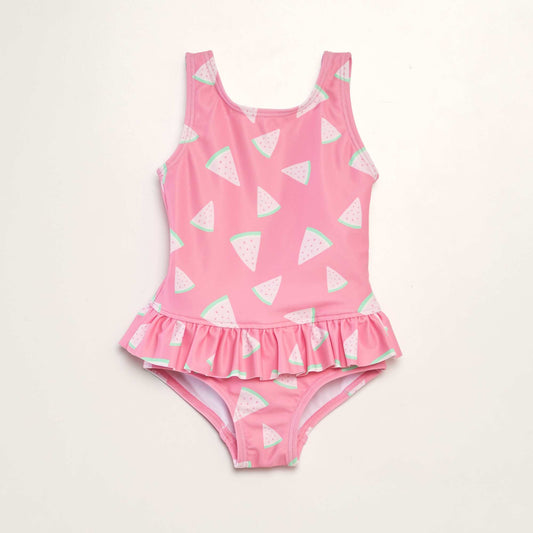 Printed swimsuit PINK