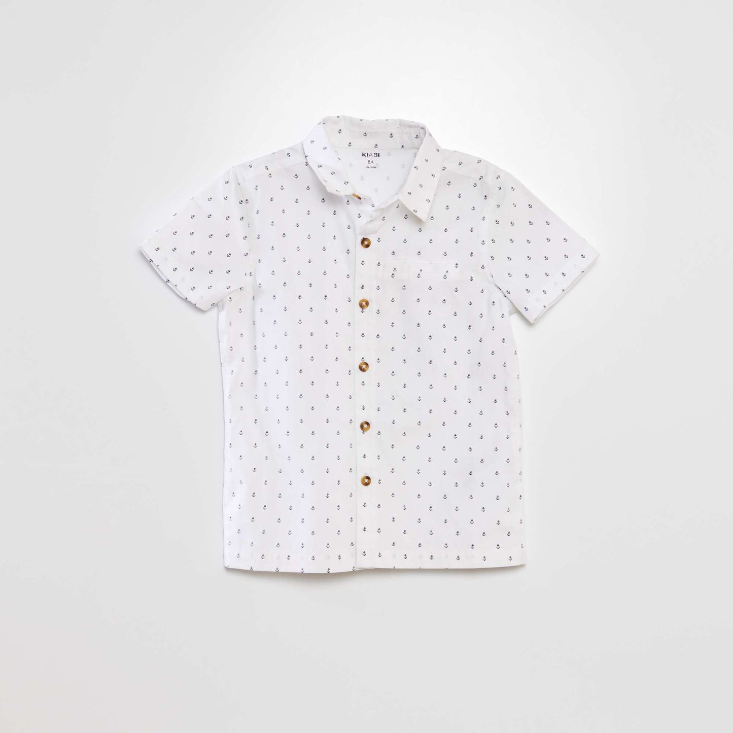 Short-sleeved shirt WHITE