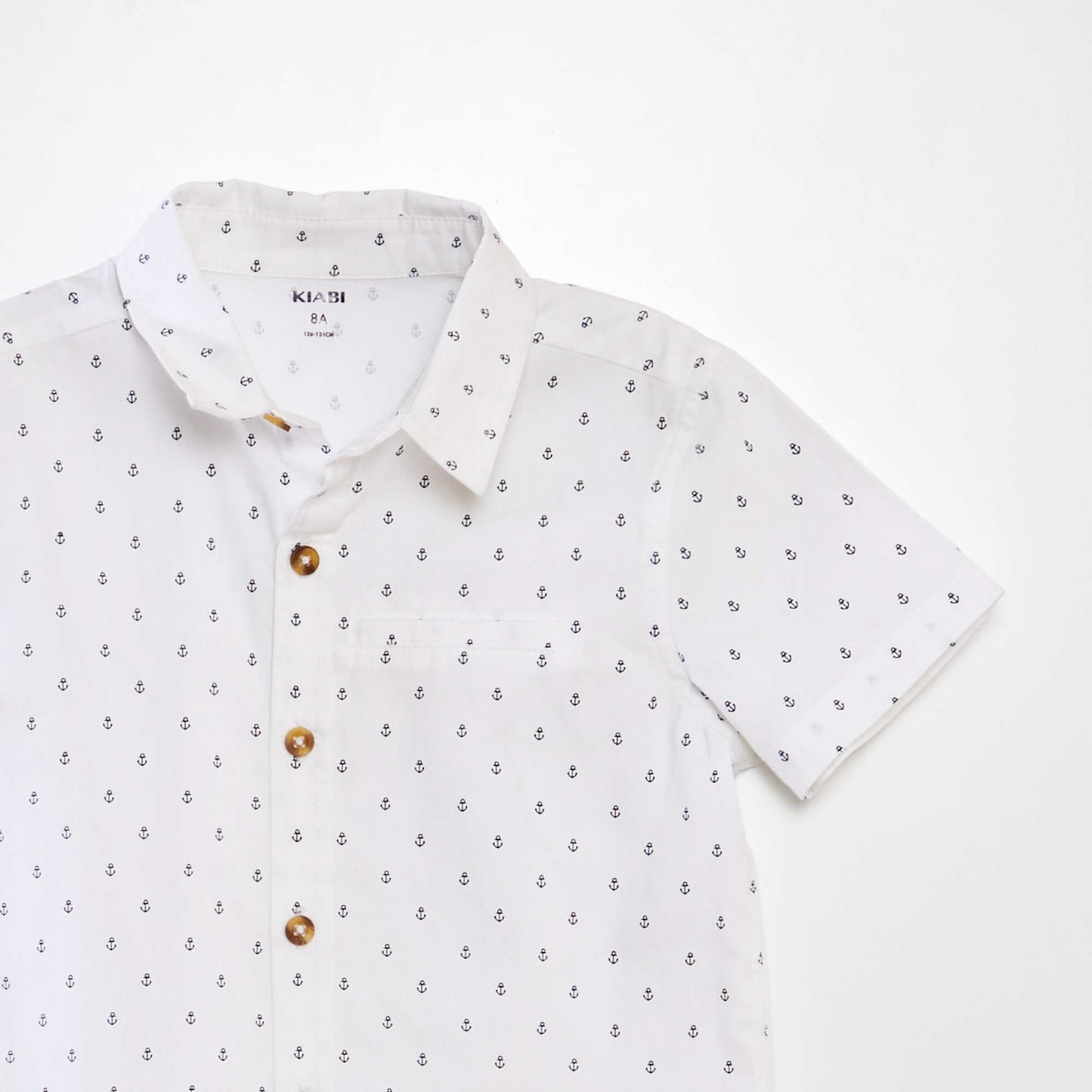 Short-sleeved shirt WHITE